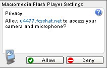 webcamera access